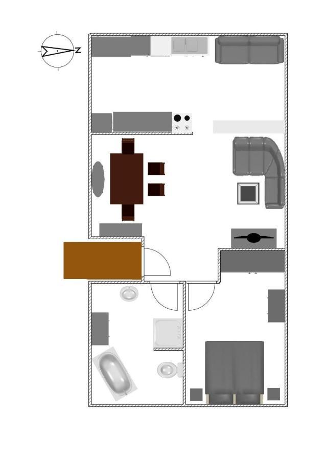 Ferienwohnung-Moewennest Glowe Ngoại thất bức ảnh